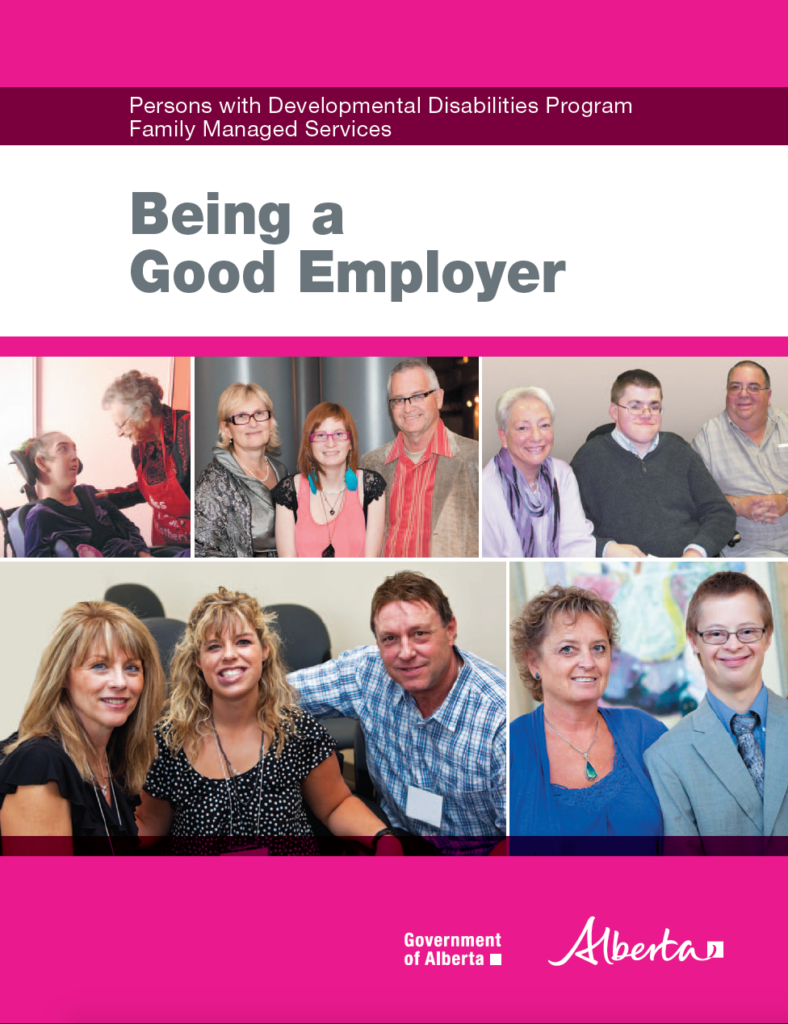 cover page of 'being a good employer'