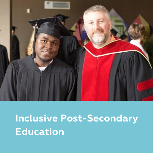 Graduation student and professor
