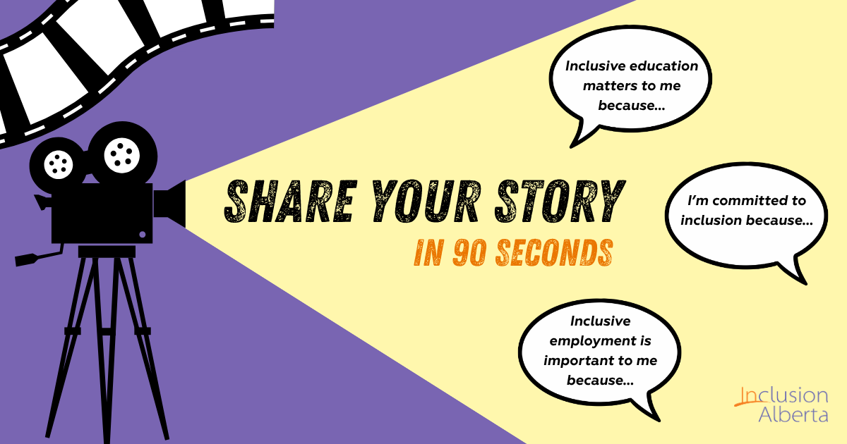 Share your story in 90 seconds